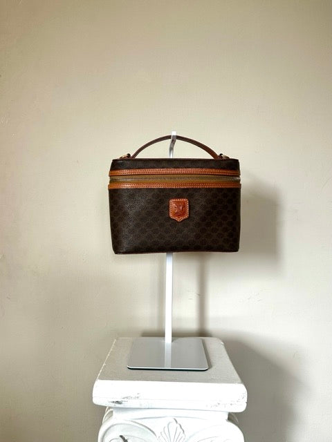 Vintage Celine Macadam Vanity Case